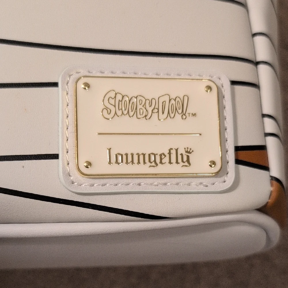 Loungefly Scooby-Doo Mummy Backpack - White and Brown NWT